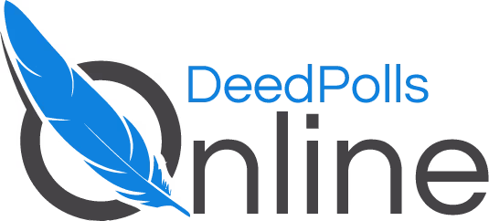 DeedPolls Online brand logo.