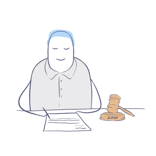 An experienced Paralegal checking drafted Deed Polls - Years of Experience